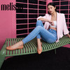 Melissa/梅丽莎 春季新款蝴蝶结低跟一脚蹬气质浅口单鞋32772 商品缩略图1