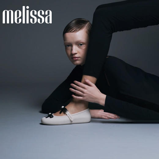 Melissa/梅丽莎 2025女士蝴蝶结芭蕾浅口平底时尚单鞋35971 商品图2