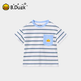 B.Duck小黄鸭童装夏季男女童短T恤110-160 BF2501993