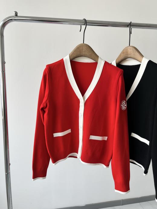 25春款，VOLiK原单针织🧶开衫，纯纯的原单货，难得好货，接受任何形式的验货，数量极少，辅料齐全，全原，春天必备单品，怎么搭都好看的一款！ 商品图1