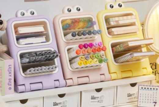 6495卡通笔筒-黄 商品图0