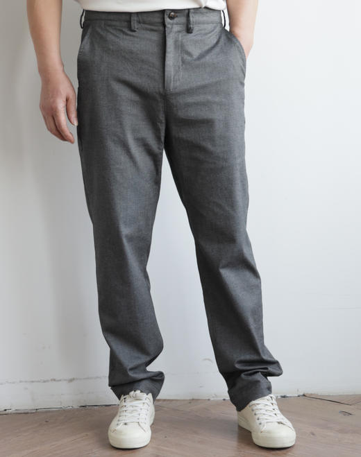 B.B 千鸟纹面料 直筒长裤 休闲西裤 XXK194 商品图1