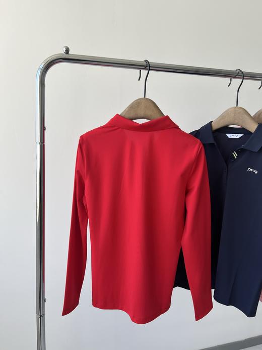 福利款💕💖，福利福利💕PING家原单T，韩国🇰🇷客供面料，棉混纺材质，面料有弹力，舒服有弹力，胸前印花LOGO，领口位置印花撞色，更是增加亮点，后面领子更是好看，印花LOG O，数量不多！ 商品图5