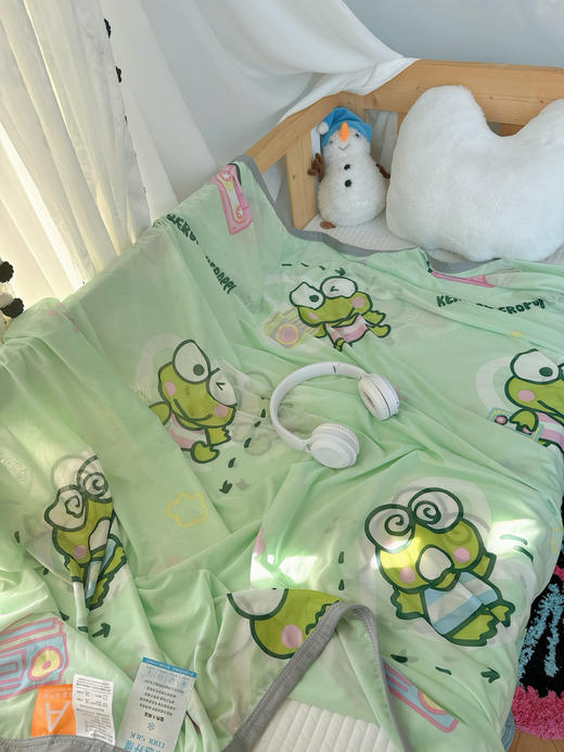 【29.9带走！】 🅰类婴儿级三丽鸥竹纤维裸睡凉感毯 商品图3