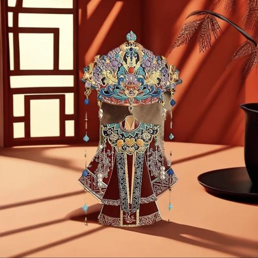 【凤冠霞帔全身版】金属冰箱贴国潮原创古风立体浮雕工艺设计 商品图2