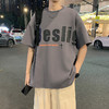 【DYY】大依优型大码圆领短袖T恤夏季加肥加大肥佬休闲宽松透气弹力男装上衣潮款 商品缩略图2