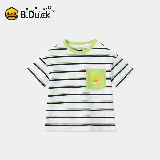 B.Duck小黄鸭童装夏季男女童短T恤110-160 BF2501993 商品图1