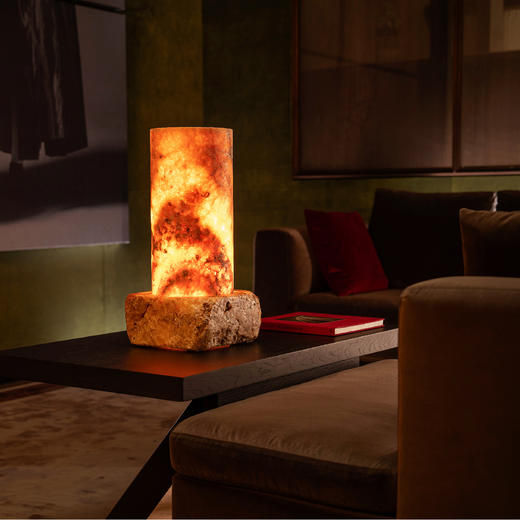 摩根权杖系列面光宝石台灯五千万年喜马拉雅石晶石 商品图2