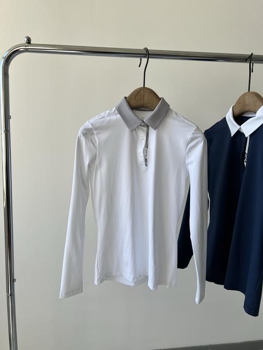 福利款，💕💕💕,PING家原单打底衫，韩国🇰🇷客供面料，弹力大，超舒服，撞色设计，精致好看，胸前LOG O点缀，更是别有一番风味！ 商品图0