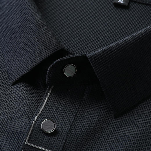 【冰丝】【DLS】大依优型大码拉链款短袖Polo衫翻领加肥加大男士大号弹力透气舒适夏季弹力半袖 商品图1