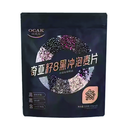 T欧扎克525g奇亚籽8黑冲泡麦片 商品图0