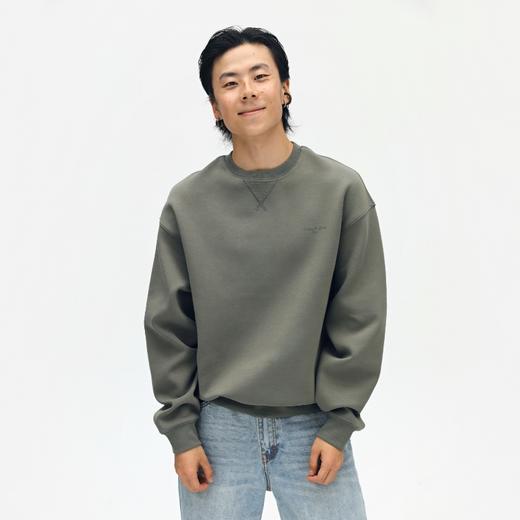 oneup空气层基础圆领卫衣 商品图1