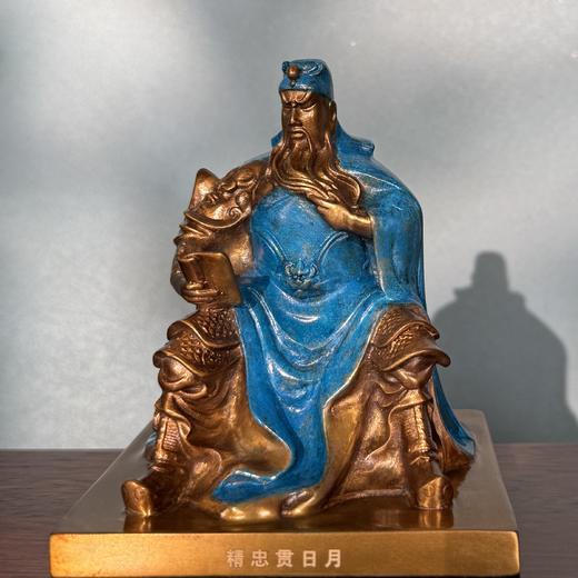 宇达青铜全铜摆件 微缩关公 铜工艺品 创意礼品 家居装饰摆件 商品图3