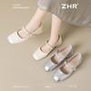 ZHR方头玛丽珍鞋女2025新款网红时尚浅口单鞋女韩版舒适ins小皮鞋 商品缩略图9