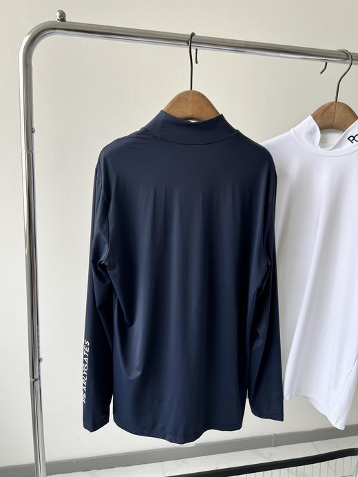 25新款PG男款速干T恤💕💕，韩国🇰🇷客供面料，四面弹力，超舒服，透气性极好，会呼吸的打底衫，日常生活，打球运动，跑步穿都很合适，经典的半高领设计，印花LOGO点缀，经典又大气！必入款！ 商品图6