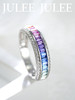 JULEE JULEE茱俪珠宝 18K白金彩蓝宝石戒指 商品缩略图1