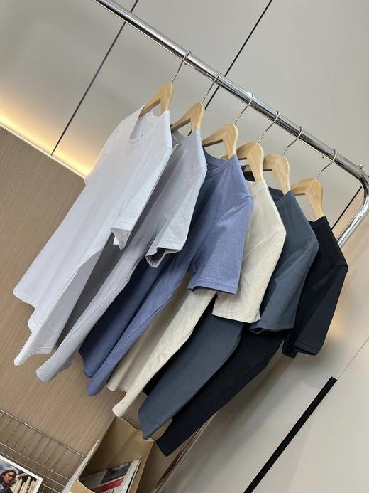 【两件起发货！单件不发，2 件 59 元】斯辰唯佳 鸟家同款 迪桑平纹 情侣排湿吸汗薄荷短袖T恤 B49-bht338 商品图9