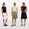 oneup索罗娜A摆五分裙裤 商品缩略图4