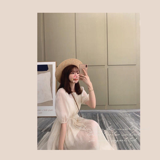 金蘑菇菇【apple of my eye】盛夏的人间烟火～天丝/真丝连衣裙系列 商品图8