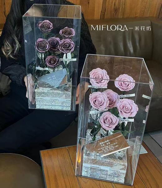 【1F】一米花坊 永生花宇宙浪漫（粉） 商品图1