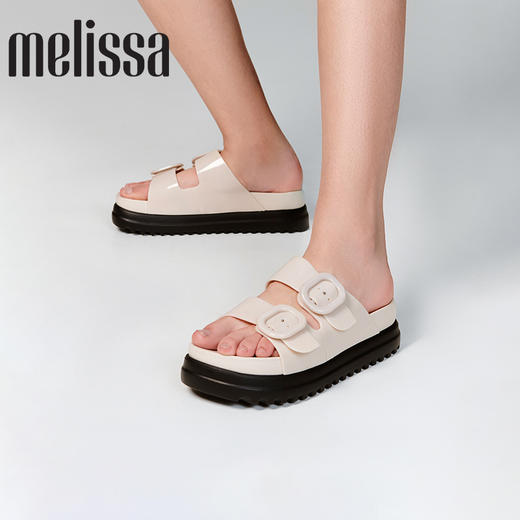 Melissa/梅丽莎 25新COZY女小可厚底勃肯拖鞋双带休闲外穿拖鞋36158 商品图1