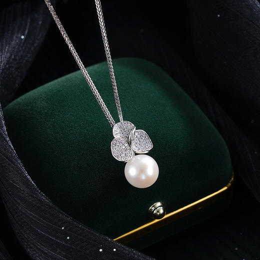 子佩集S925银珍珠吊坠【PM1840-XF】纯银(不含链)2503 商品图1