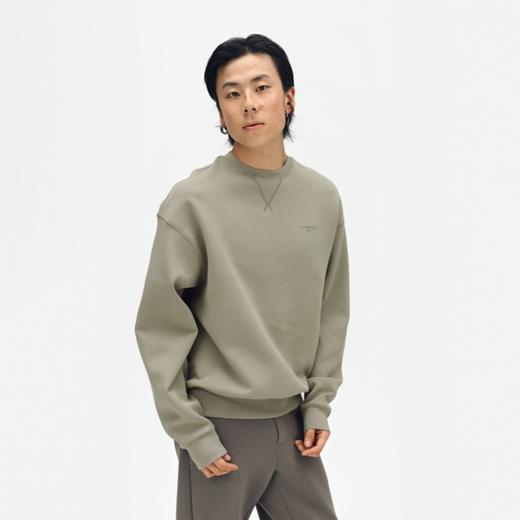 oneup空气层基础圆领卫衣 商品图2