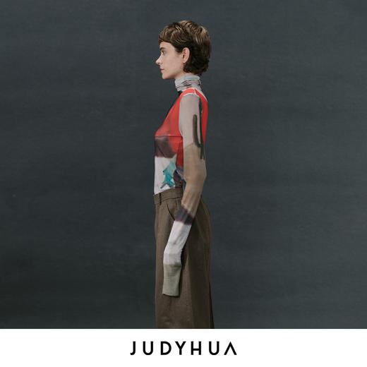 JUDYHUA 汪一联名小红帽系列追逐系列T恤 商品图2