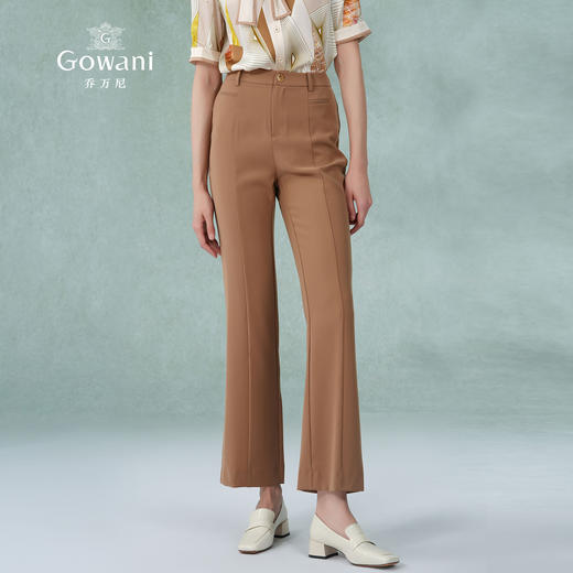 乔万尼垂感显瘦裤子时尚通勤裤子EM2F723 商品图3