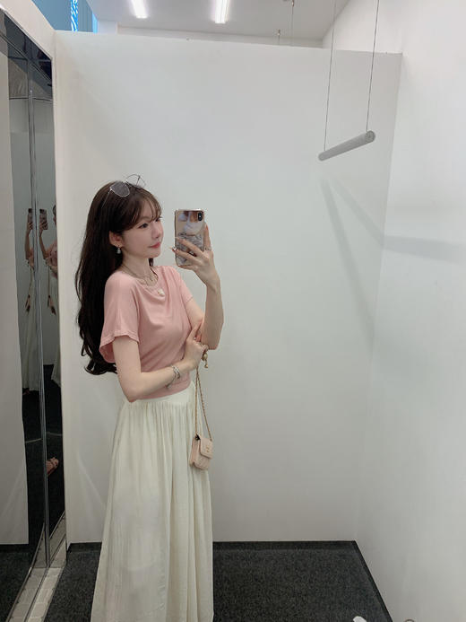 金蘑菇菇  大裤衩 / 高腰宽松垂感直筒休闲长裤 商品图3