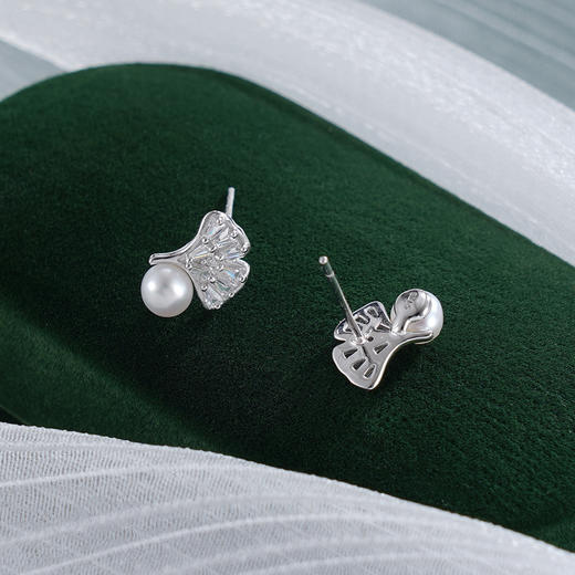 子佩集S925银珍珠耳钉【YEH-0581】纯银2503 商品图4