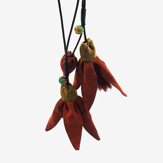 TANGY/天意2025新品复古国风个性时尚网木棉花包挂件CL252408 商品图1