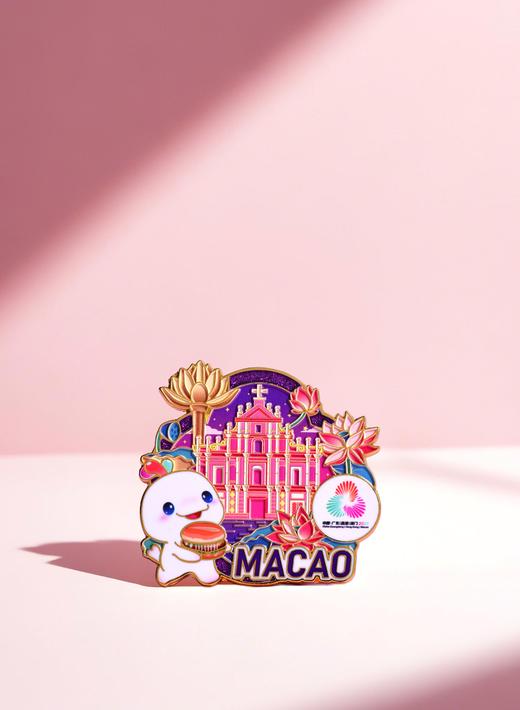 吉祥物城市风光系列徽章/冰箱贴（广东香港澳门各一个） 商品图4