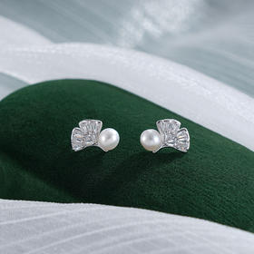 子佩集S925银珍珠耳钉【YEH-0581】纯银2503