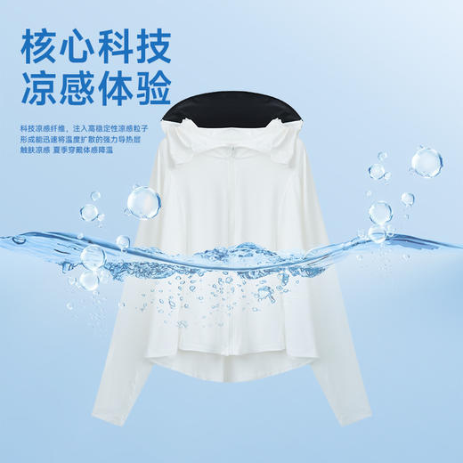 美季美优凉感透气斗篷防晒衣 商品图2
