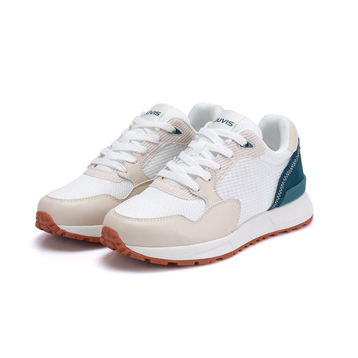 足行健动感地带（JUVIS）-足弓支撑阿甘鞋百搭休闲轻便拼色情侣款 商品图0