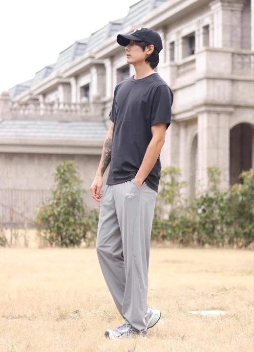 DT 新款轻薄速干吸湿排汗圆领短袖T恤 Z-15205 商品图8