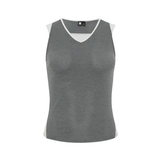 oneup运动拼色V领背心 商品图5