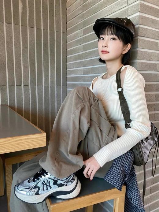 MLBNewYorkYankeesCurveRunner张凌赫同款低帮流浪鞋（HY） 商品图4