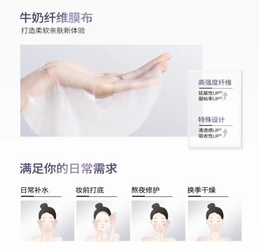 润百颜丰盈焕颜紫晶面膜*5片/盒 2盒 商品图1