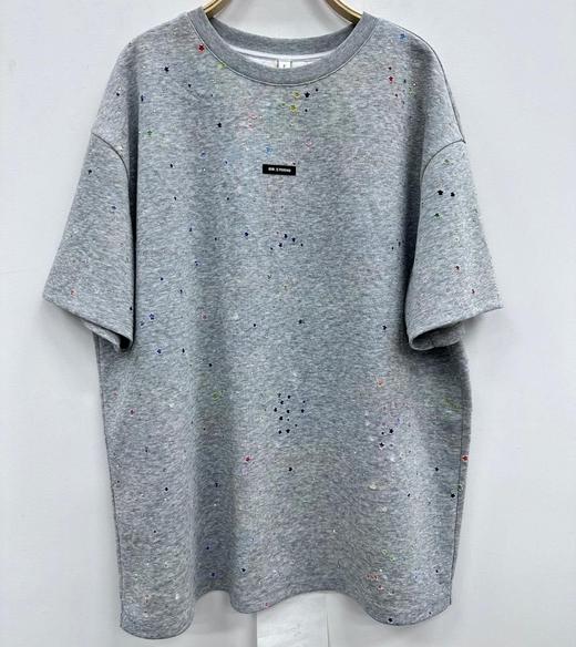 NC圆领贴钻破洞短袖T恤50319（灰黑）夏季952520010321 商品图4