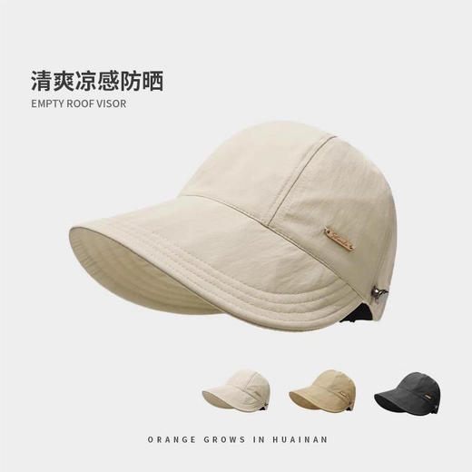 【39.9任选两顶】2025新款升级速干马术防晒帽 | 可挂口罩设计/可调节帽围 有效隔绝紫外线 加宽帽檐显脸小 商品图4