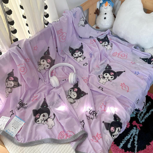 【29.9带走！】 🅰类婴儿级三丽鸥竹纤维裸睡凉感毯 商品图4