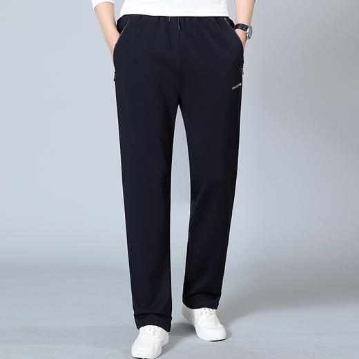 【薄款】【DWN】大依优型大码特体加长版直口休闲裤运动长裤加肥加大弹力舒适胖子肥佬裤子 商品图2
