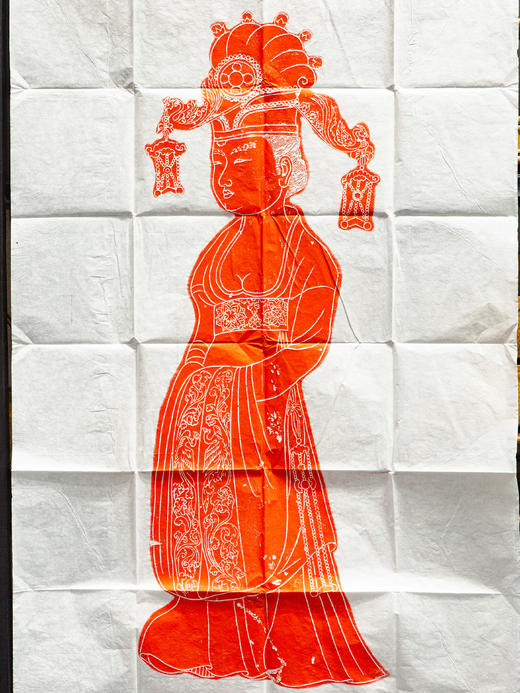 唐代女官造像石刻原拓（一套两张） 商品图2