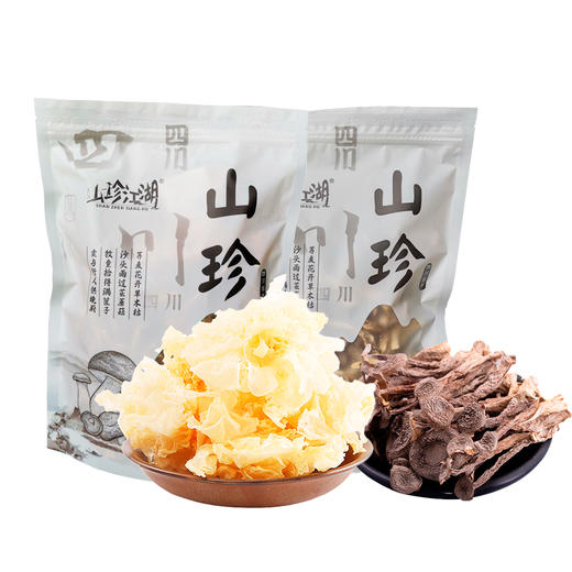 四川通江县套餐-5（银耳50g+鹿茸菇150g） 商品图0