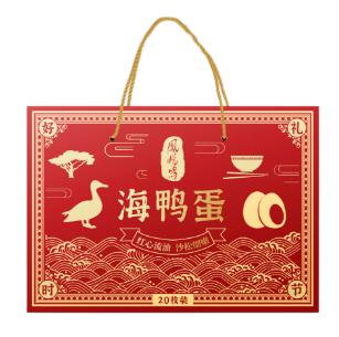 凤悦鸣北海红树林海鸭蛋70g*20枚（黄金款） 商品图0