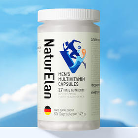 NaturElan 呐兔 男士复合维生素胶囊 60粒