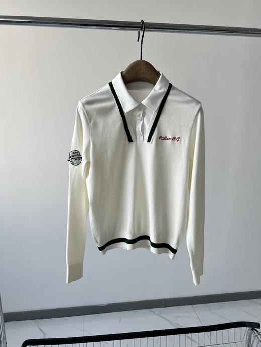 2025年新款，💕💕💕MB 纯原单针织🧶衫，韩国🇰🇷客供纱线，数量不多，下单速度，胸前重工刺绣🪡，配色条装饰，更加亮眼，袖子🈶LOG O 商品图0