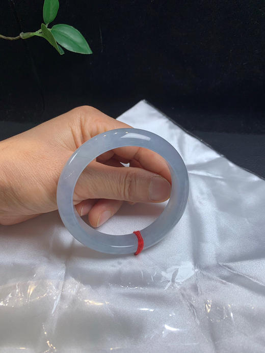 612719，56冰紫正圈手镯、整圈带冰紫，冰透清新，干净清爽，特别显白 商品图4